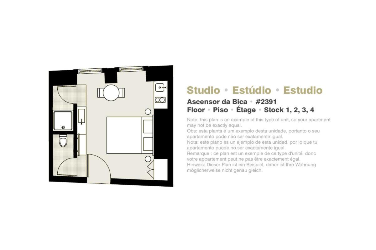 Apartamento Ascensor Da Bica - Serviced Lisboa