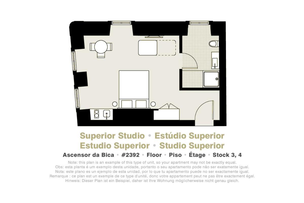 Ascensor Da Bica - Serviced Apartamento