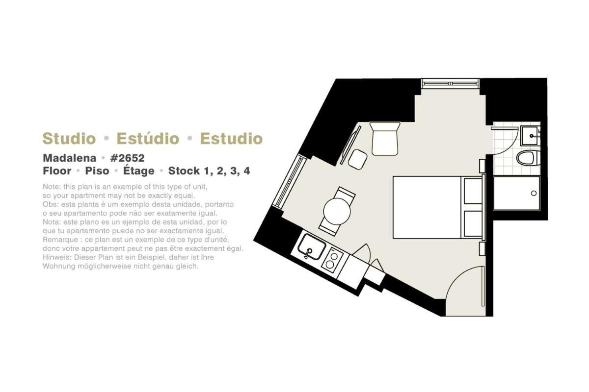 Serviced - Madalena Apartamento *
