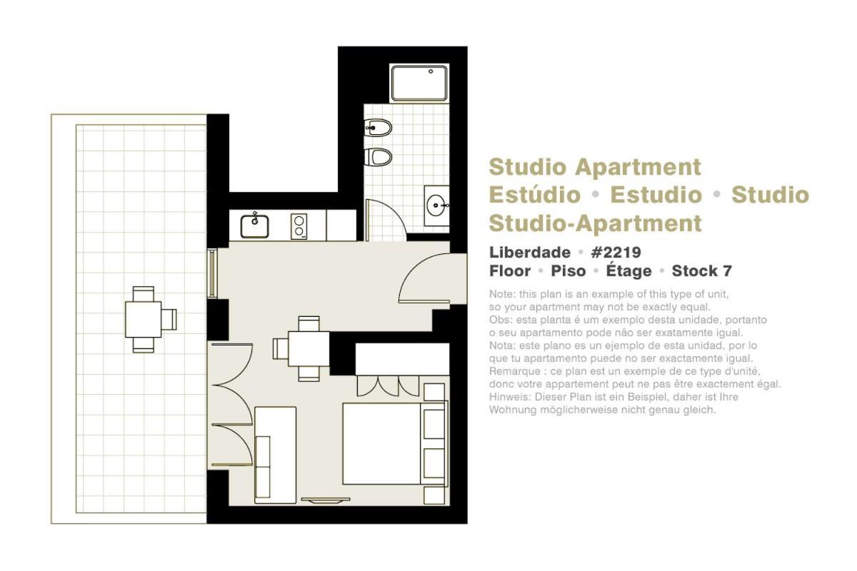 Apartamento Serviced - Liberdade