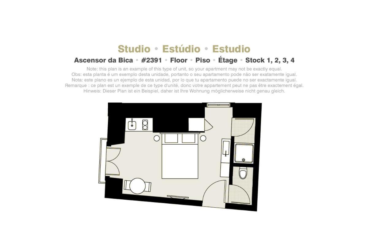Ascensor Da Bica - Serviced Apartamento