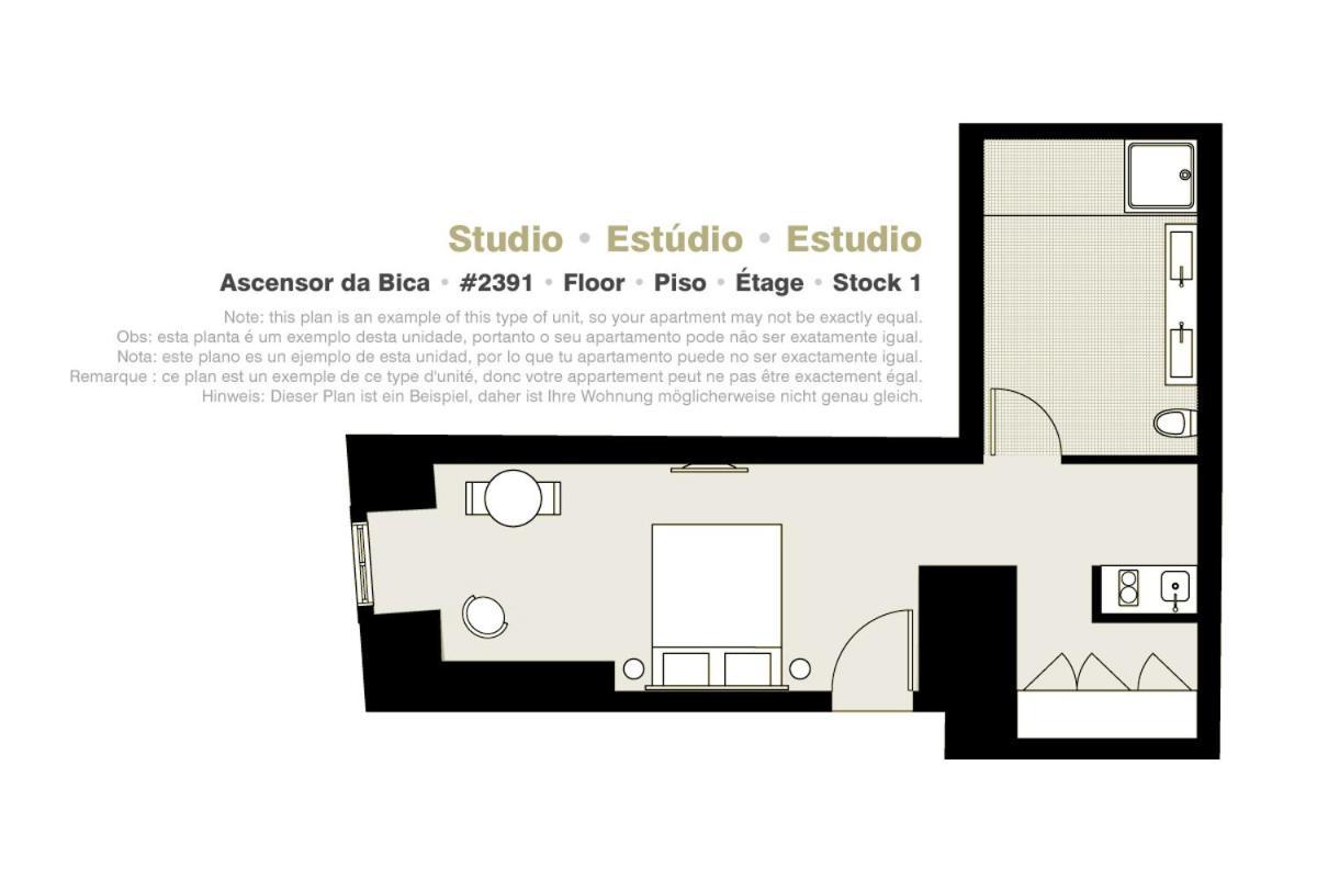 Apartamento Ascensor Da Bica - Serviced Lisboa