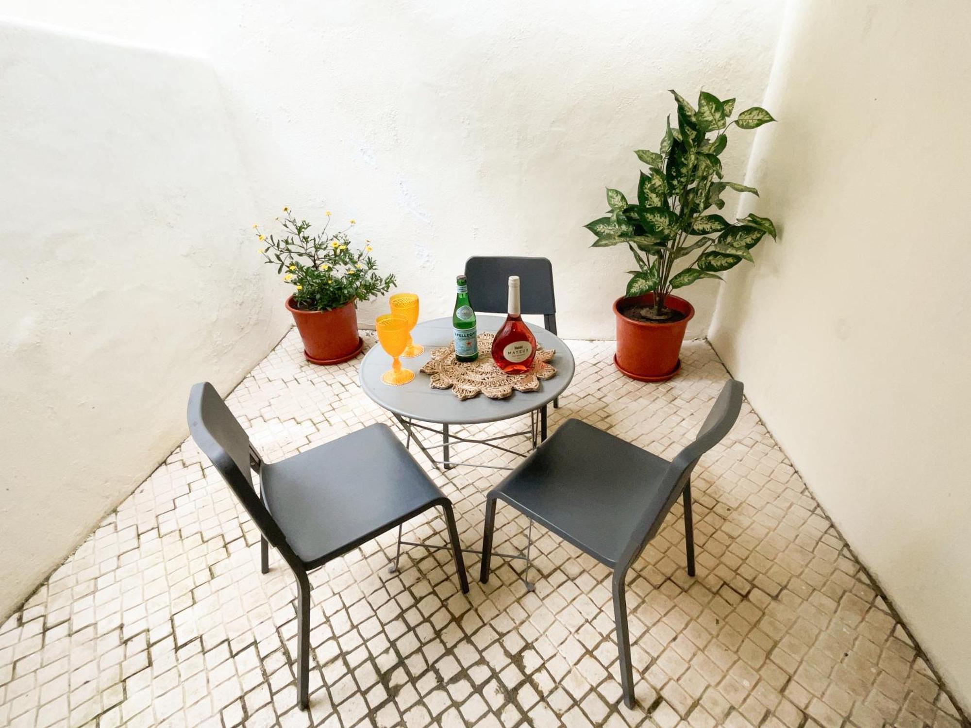 Apartamento Charming Santos W/ Patio