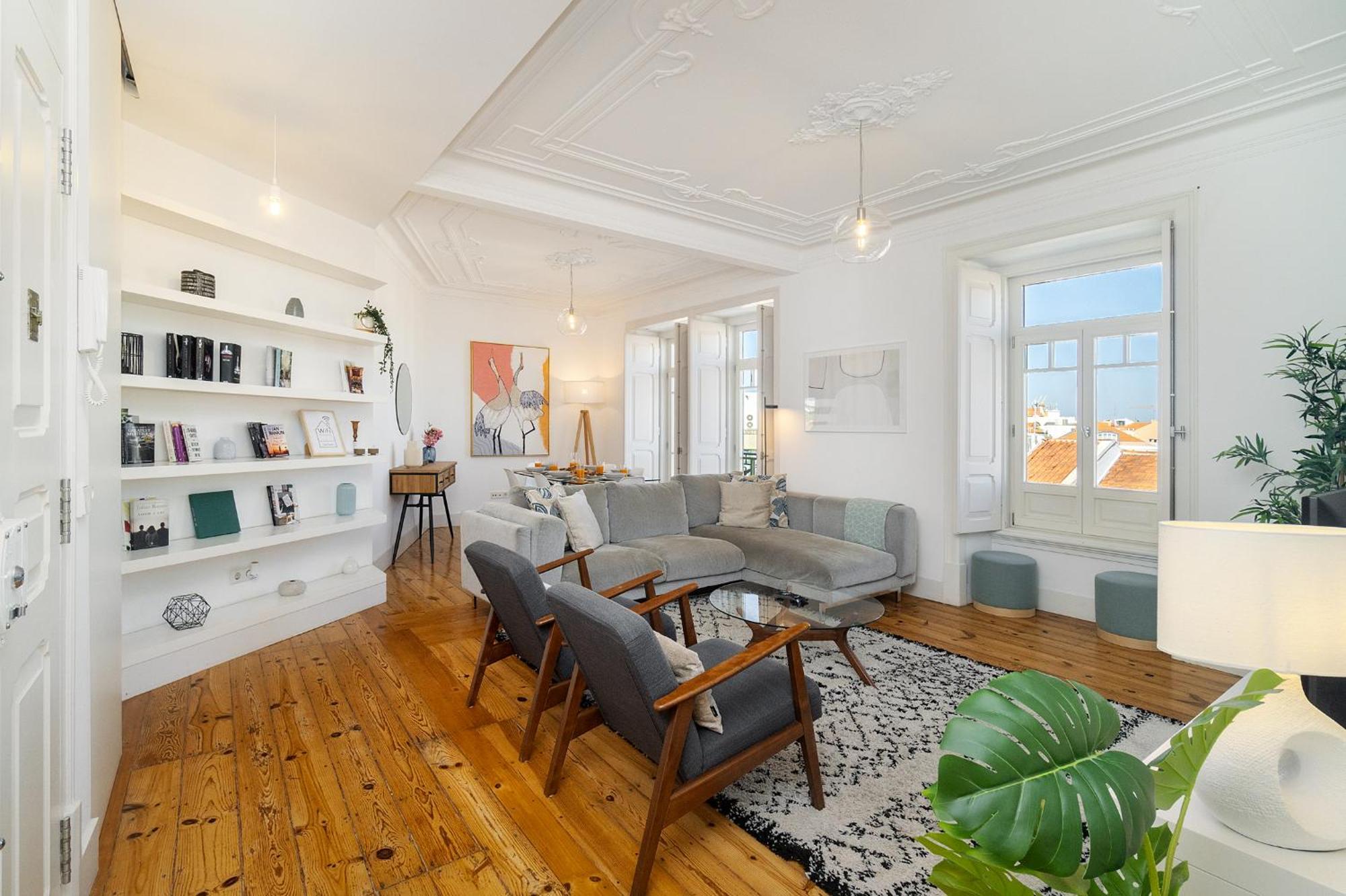 Whome Classic Beauty & Modern Retreat In Rato Apartamento
