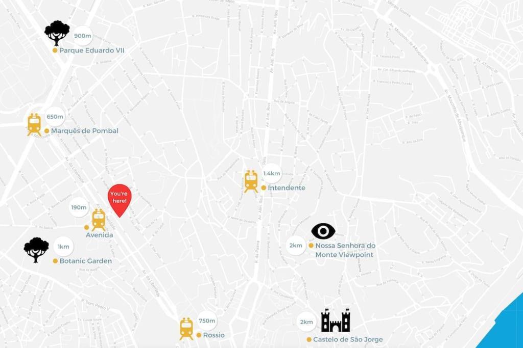 Apartamento Lay Your At Avenida Da Liberdade *